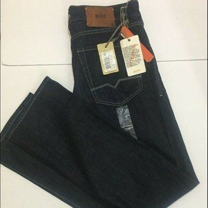 Hugo Boss Mens Jeans Orange 34x34 NEW with TAGS